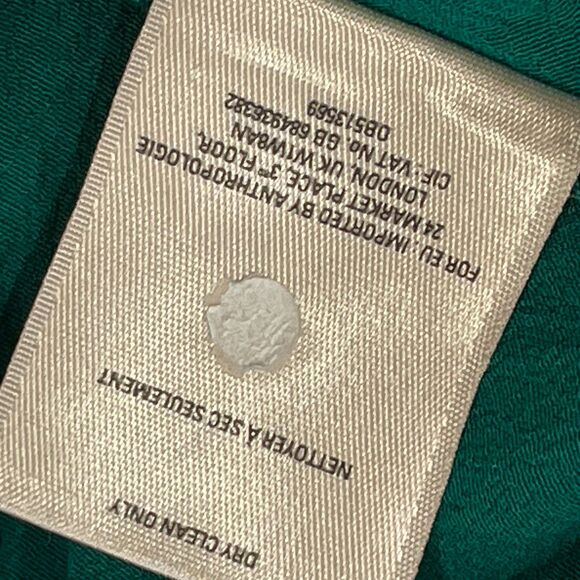 ~ Sm Anthropologie Maeve Dress Asymmetrical Cameron Green Striped Tank Boho - Picture 13 of 16